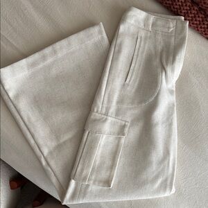 Ronny Kobo Collection Cream Trousers